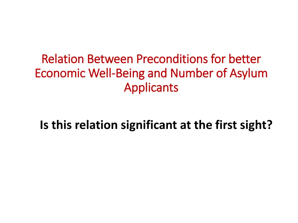 relation between preconditions for better