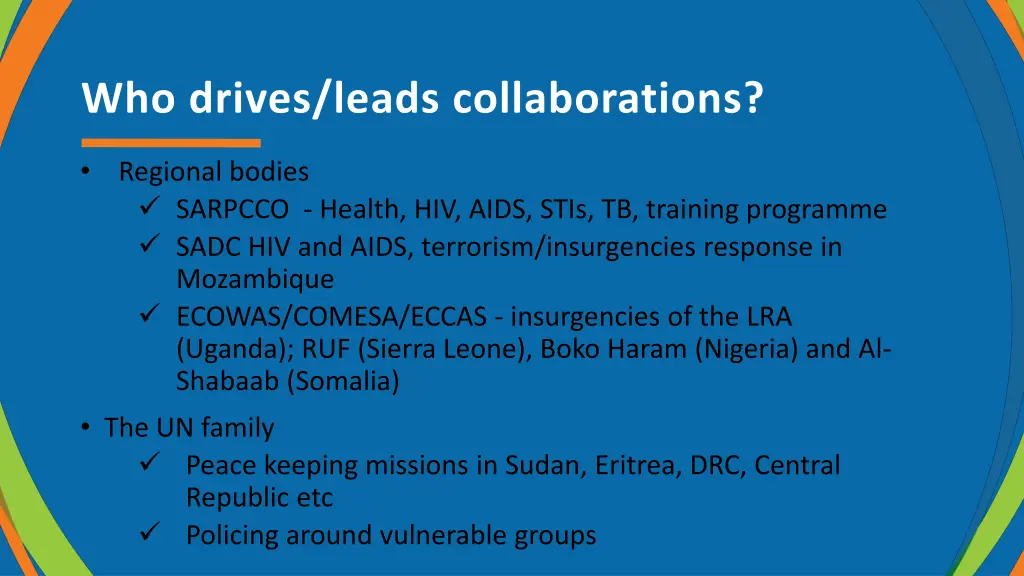 who drives leads collaborations 1