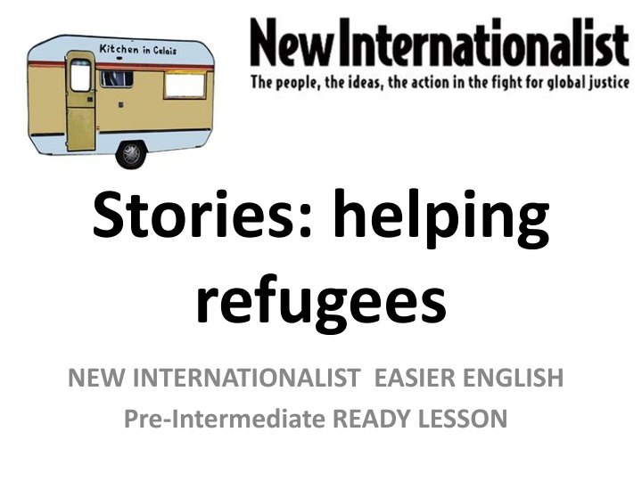 stories helping refugees