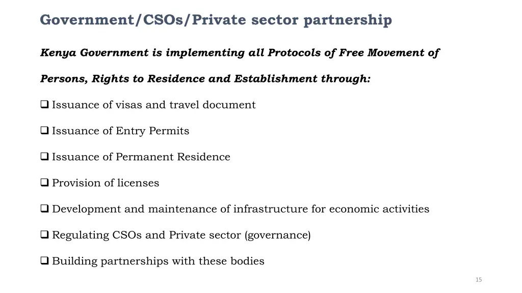 government csos private sector partnership