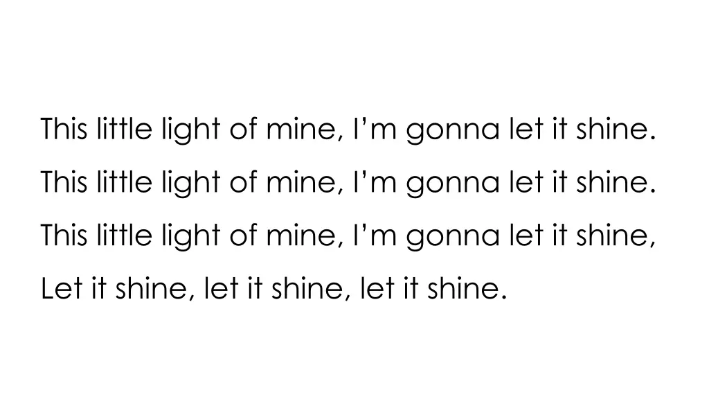 this little light of mine i m gonna let it shine 1