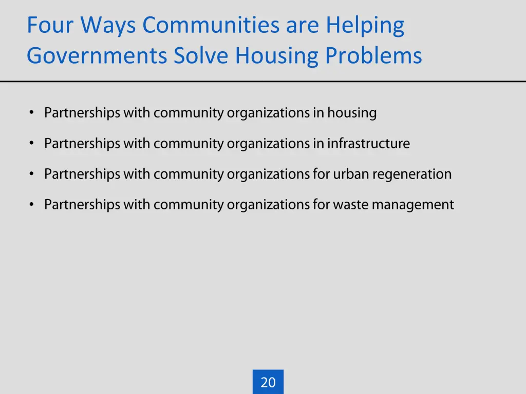 four ways communities are helping governments