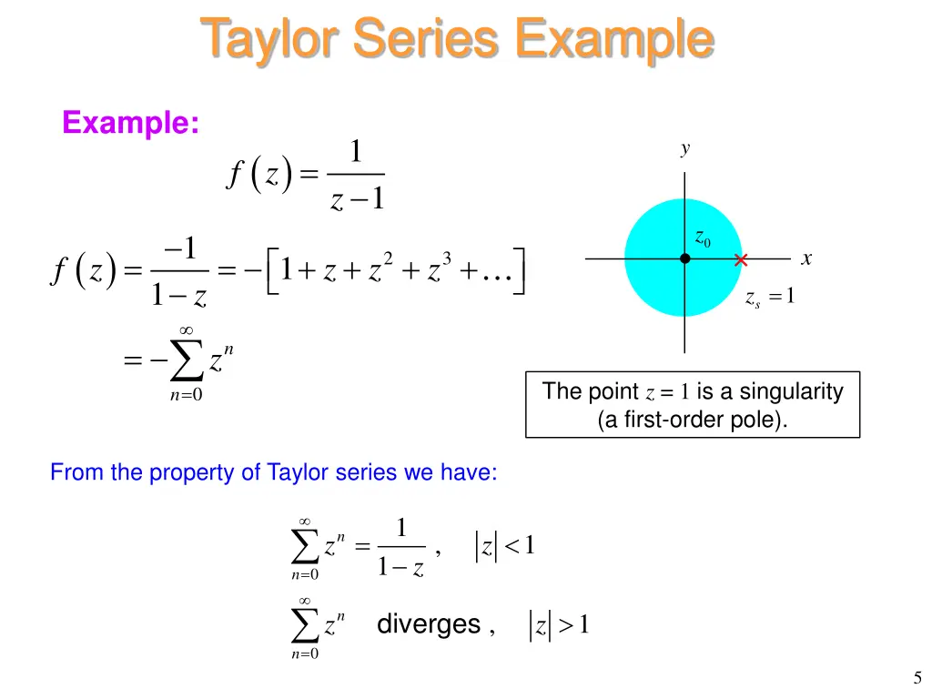 taylor series example