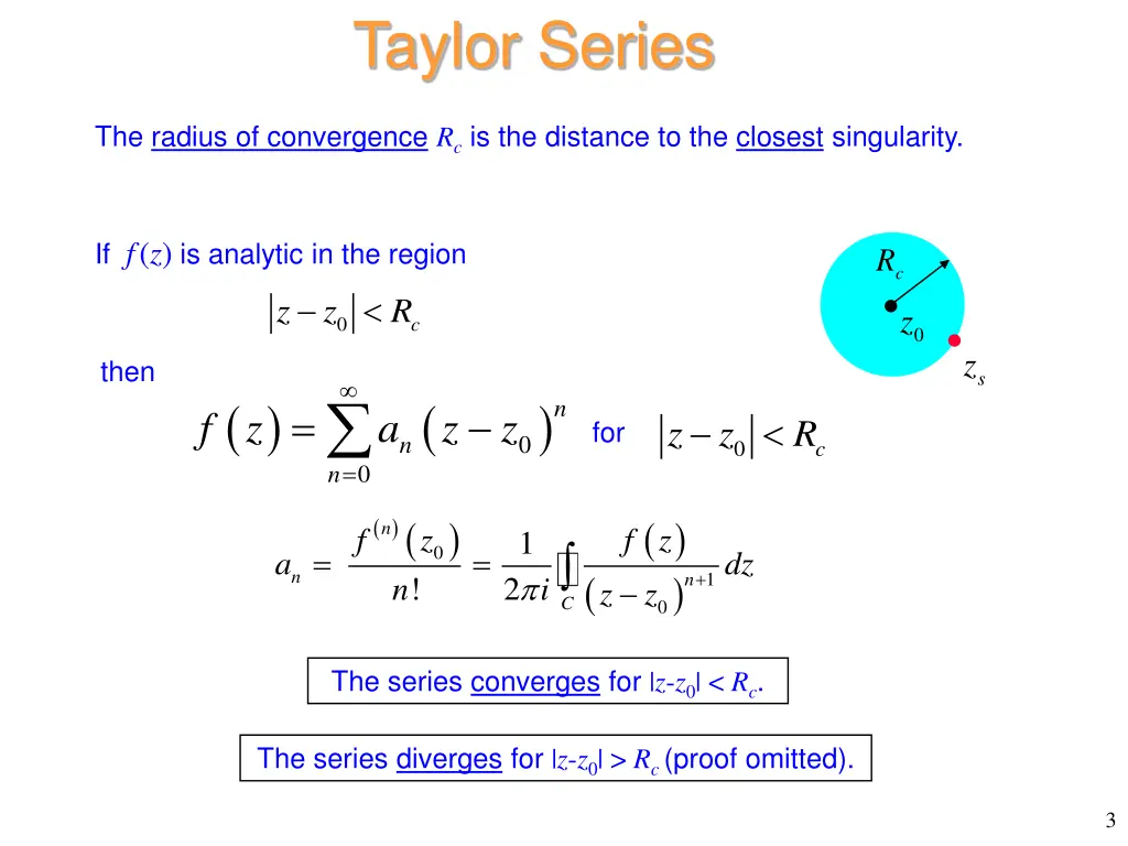 taylor series