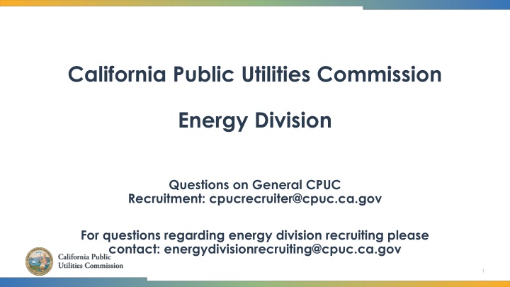 california public utilities commission