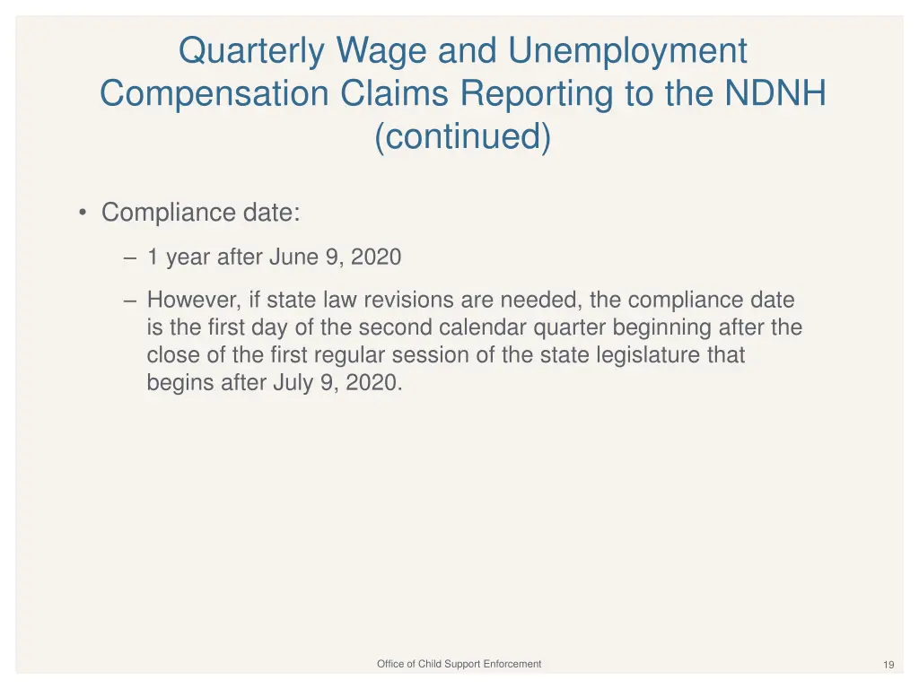 quarterly wage and unemployment compensation 1