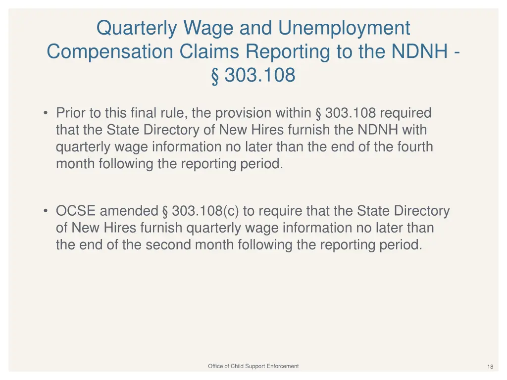 quarterly wage and unemployment compensation