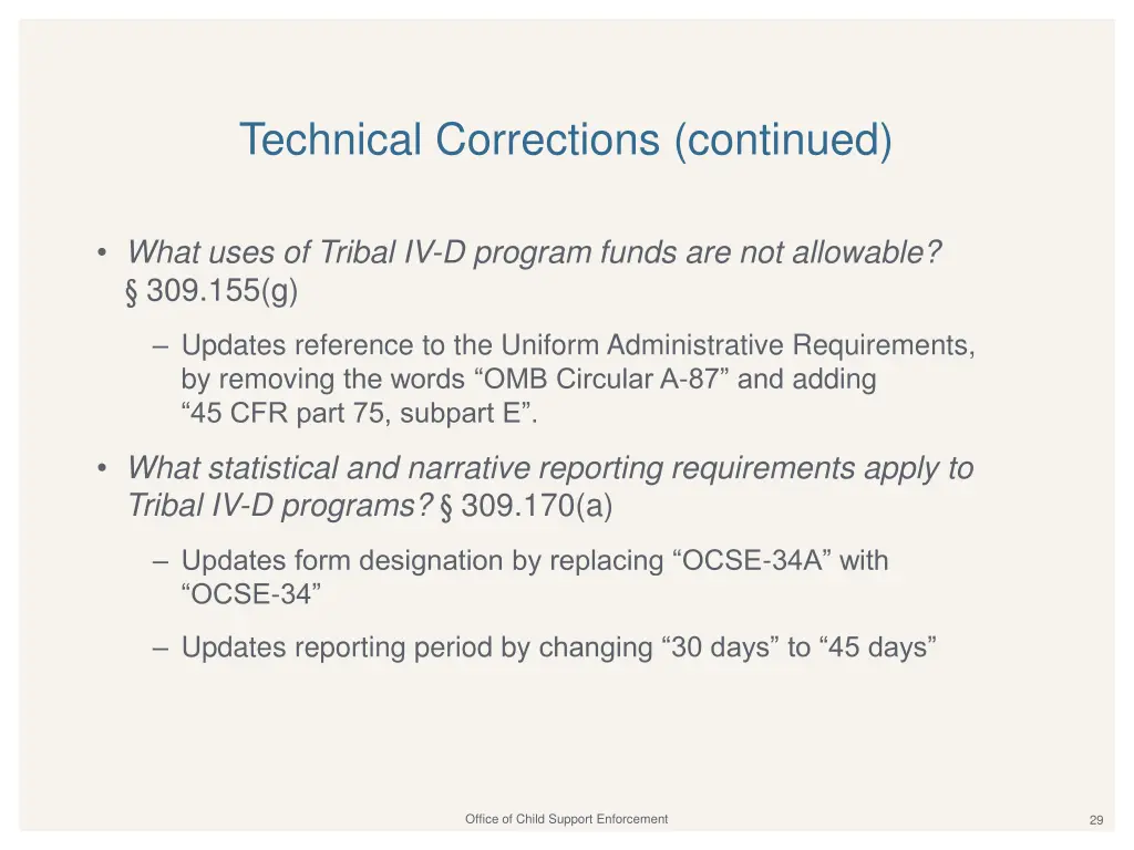 technical corrections continued 1