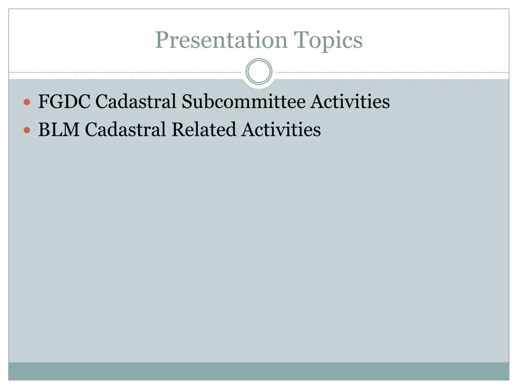 presentation topics