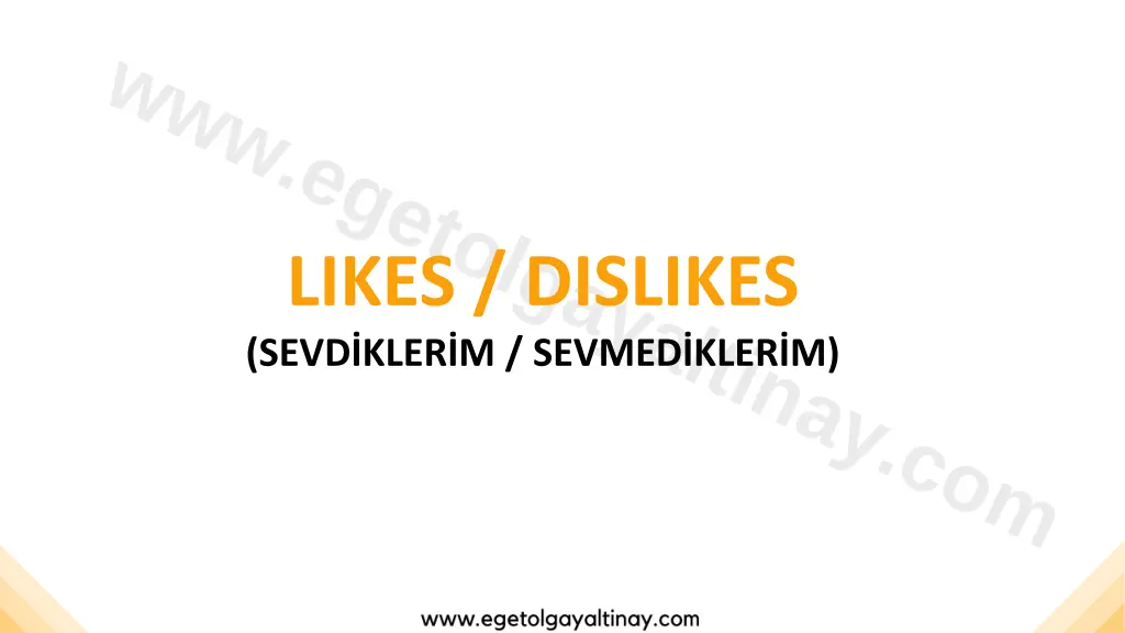 likes dislikes sevd kler m sevmed kler m