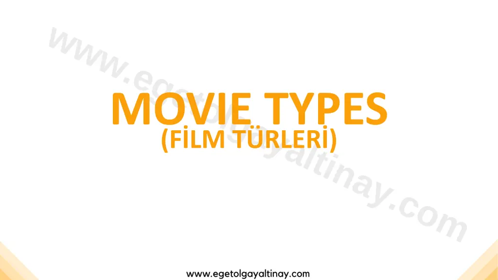 movie types f lm t rler