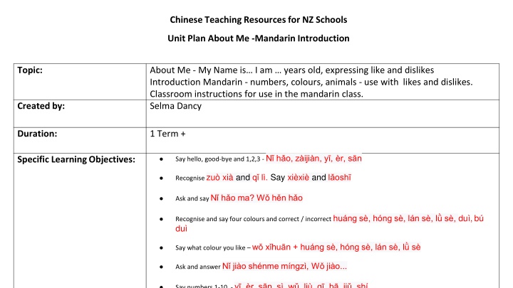 chinese teaching resources for nz schools