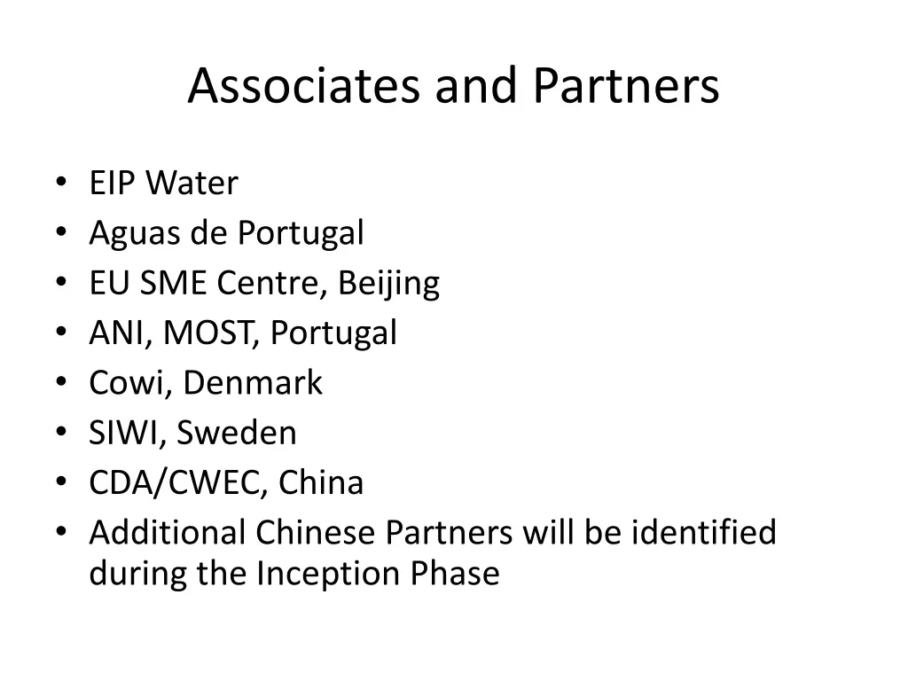 associates and partners