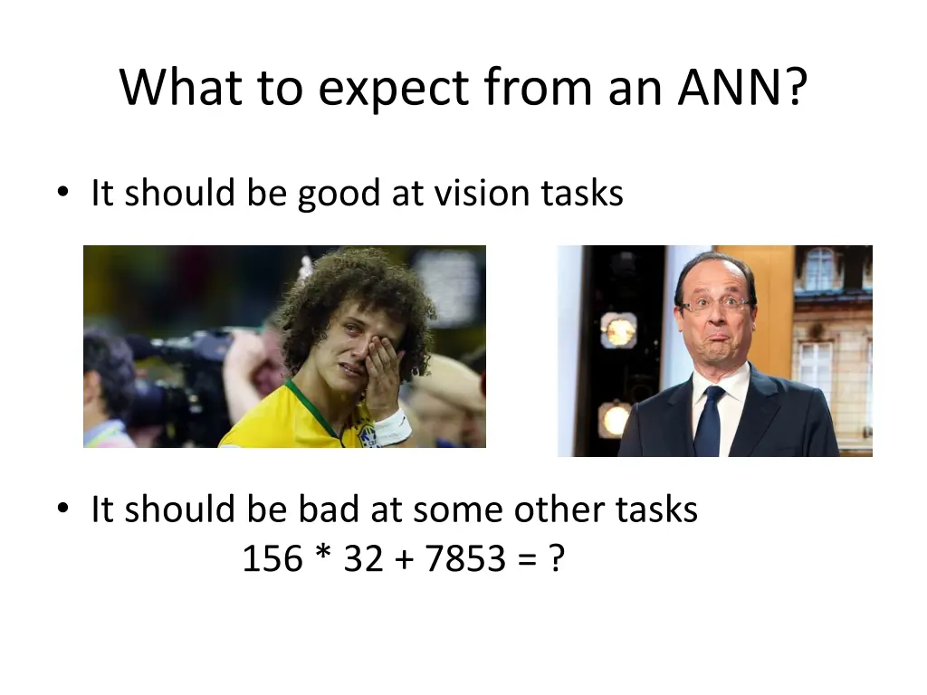 what to expect from an ann