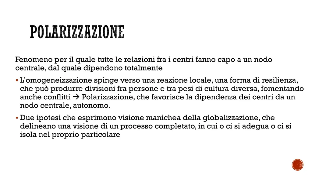 polarizzazione