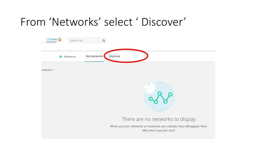 from networks select discover