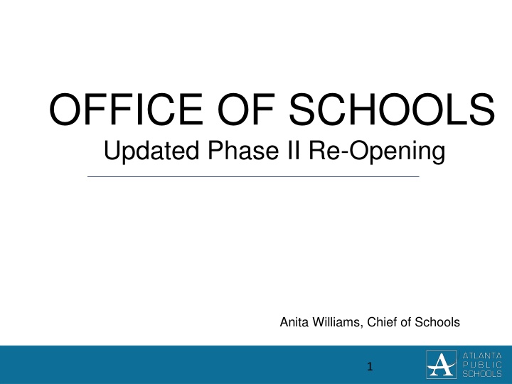 office of schools updated phase ii re opening