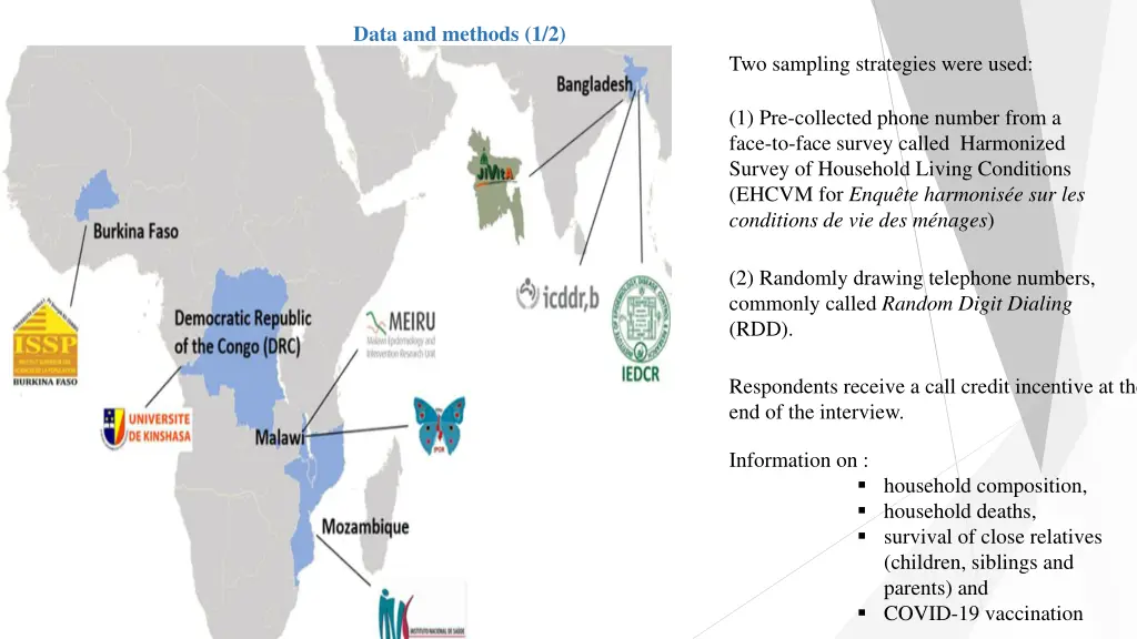 data and methods 1 2