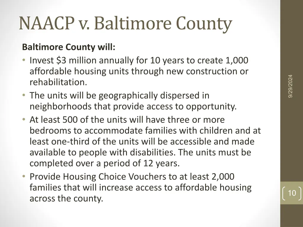 naacp v baltimore county 1