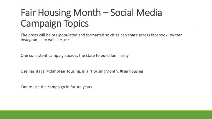 fair housing month fair housing month social