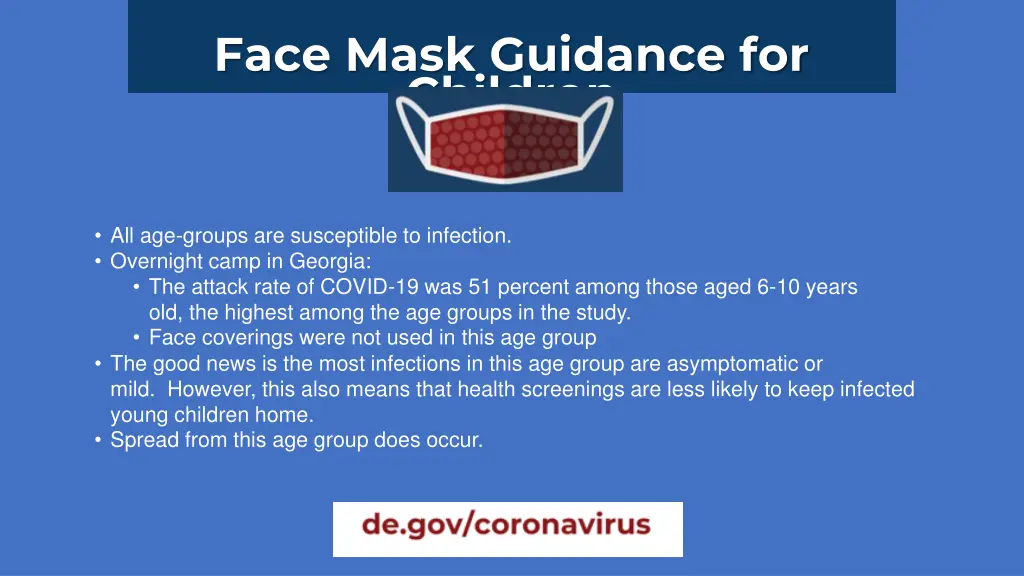 face mask guidance for children 1