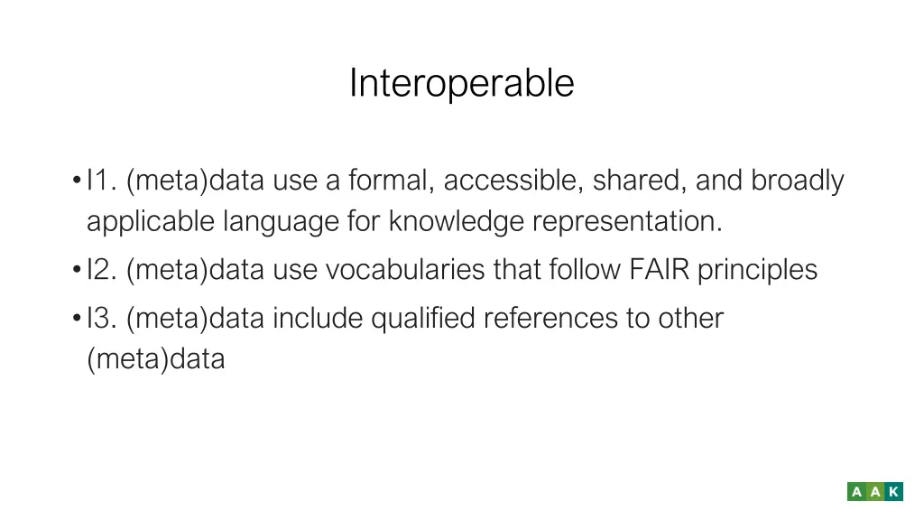 interoperable