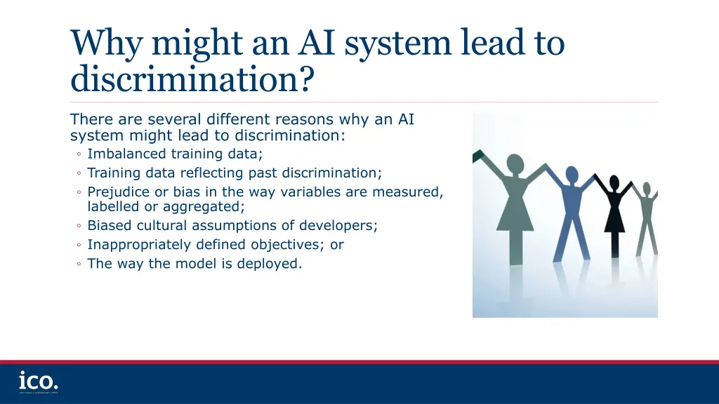 why might an ai system lead to discrimination