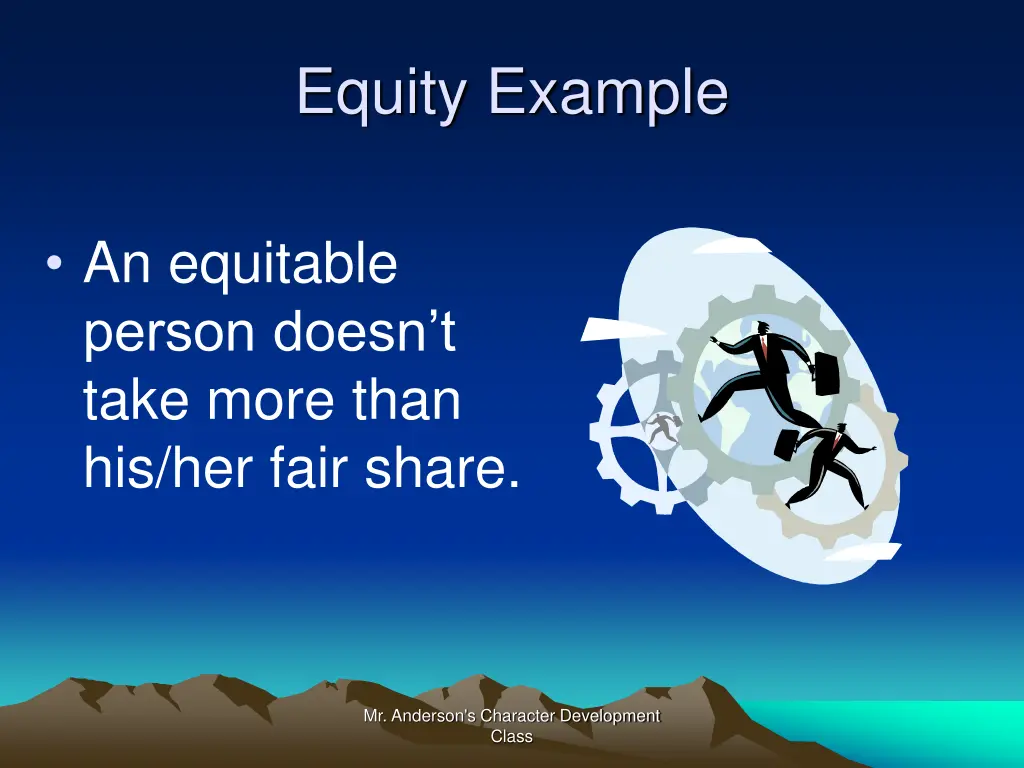 equity example 2