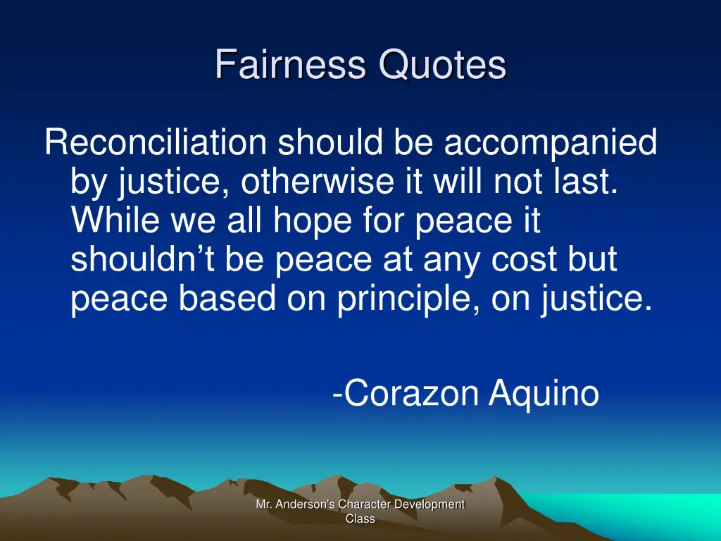 fairness quotes 1