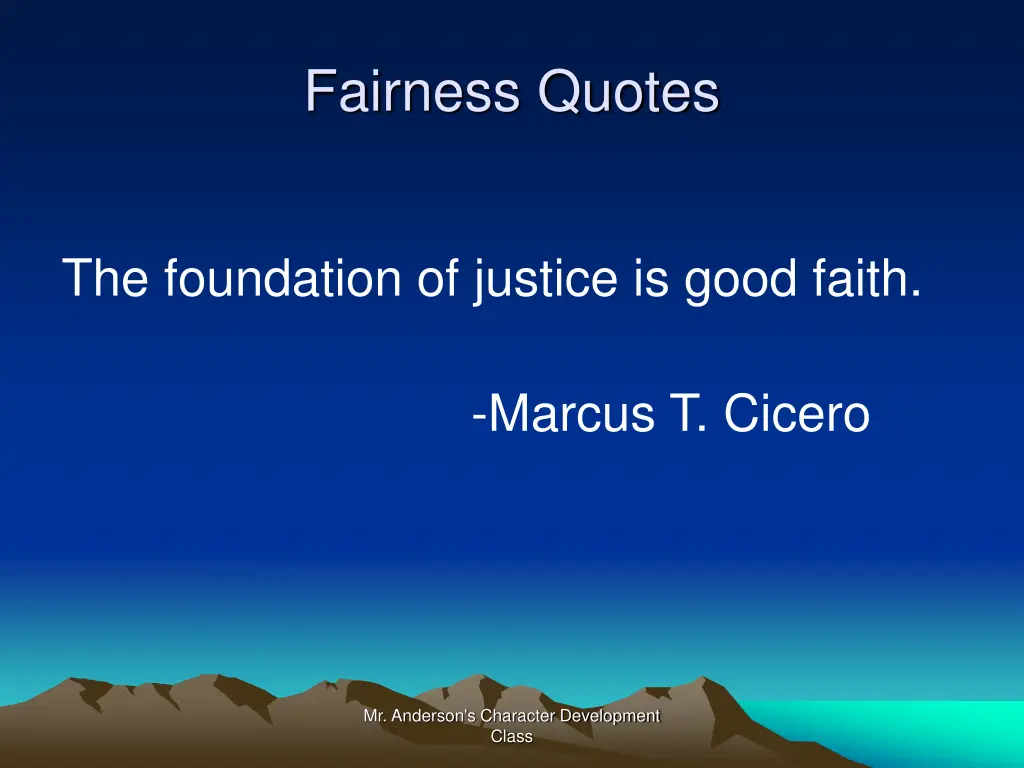 fairness quotes 2