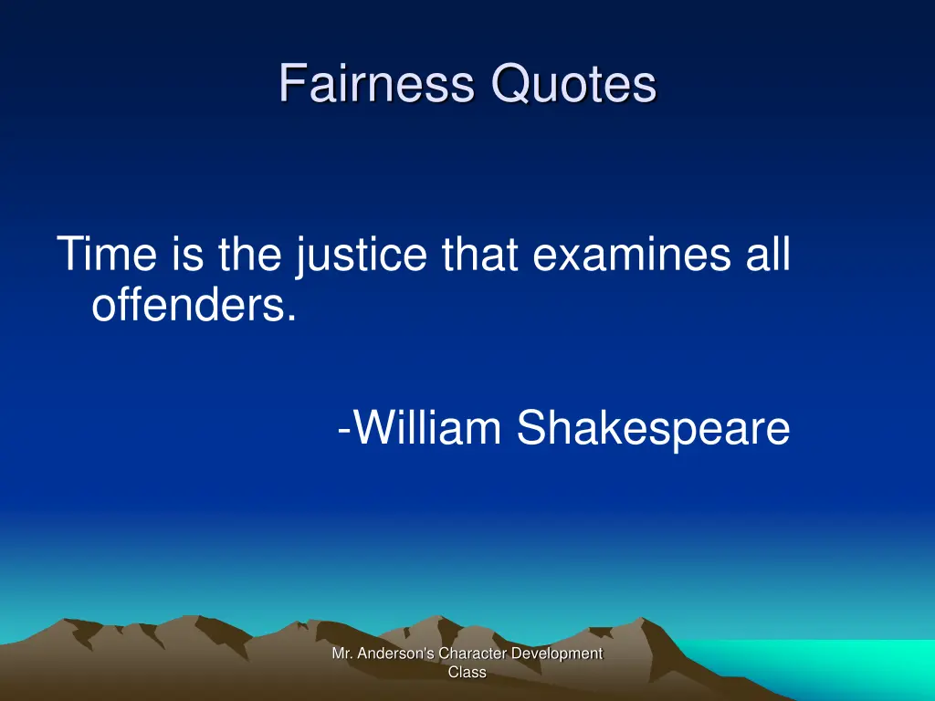 fairness quotes 3