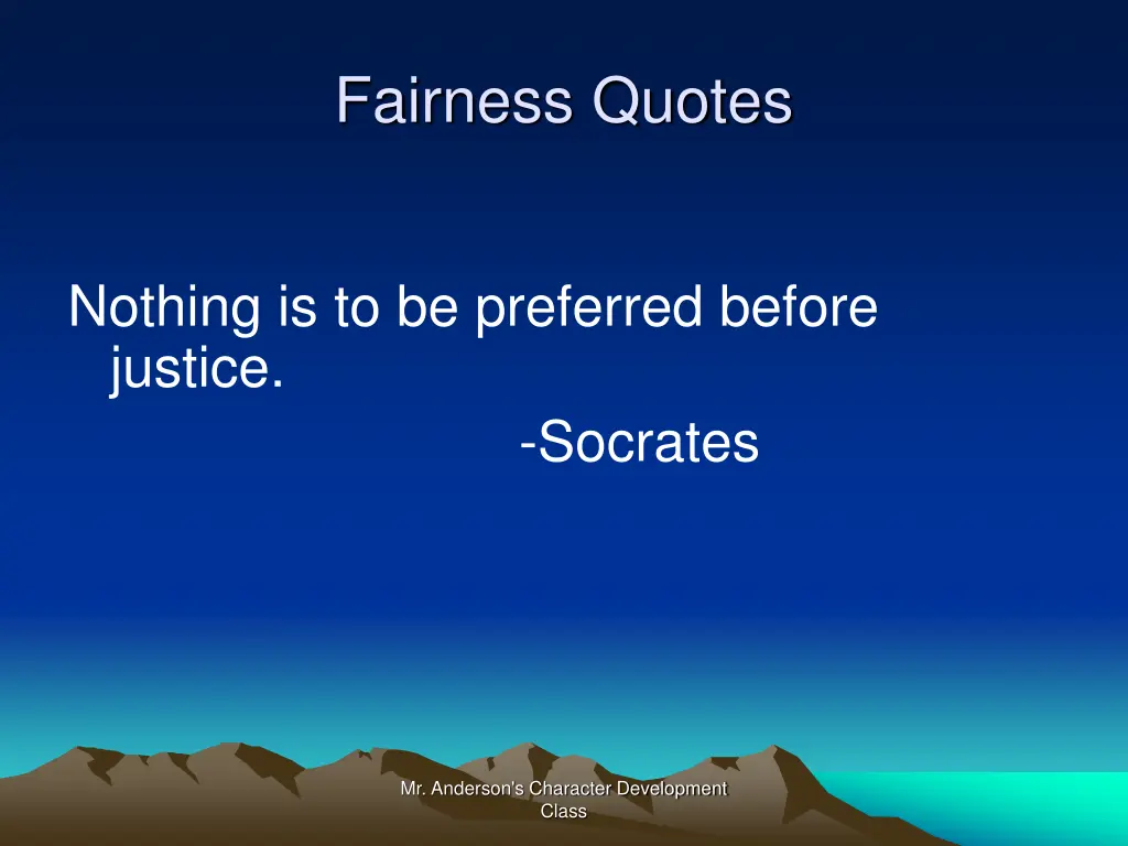 fairness quotes 5