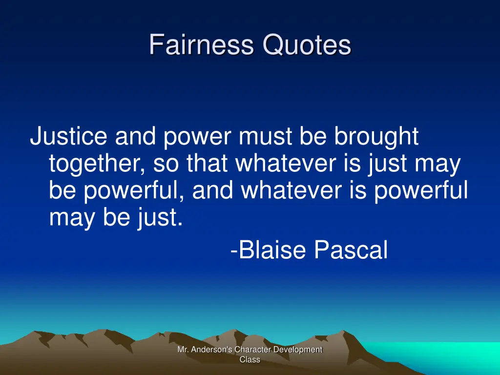 fairness quotes 7