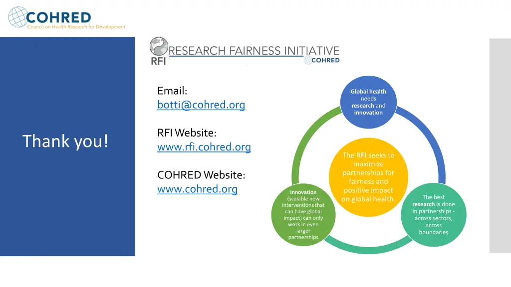 email botti@cohred org