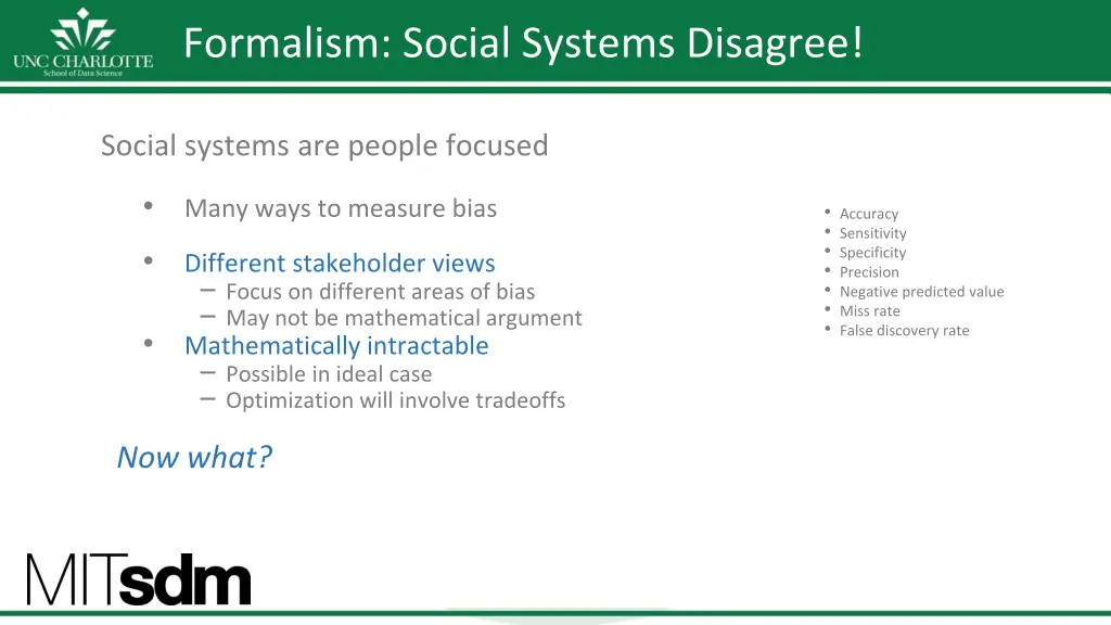 formalism social systems disagree