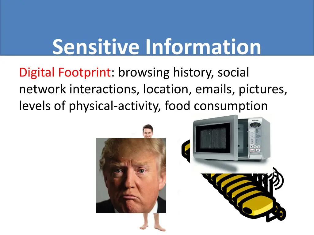 sensitive information digital footprint browsing