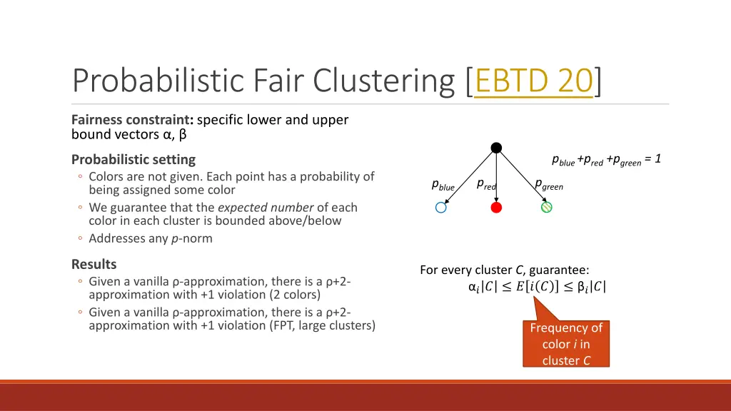 probabilistic fair clustering ebtd 20