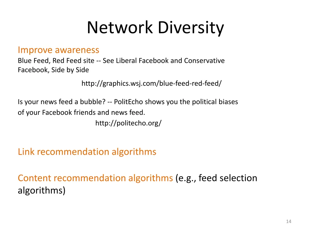 network diversity