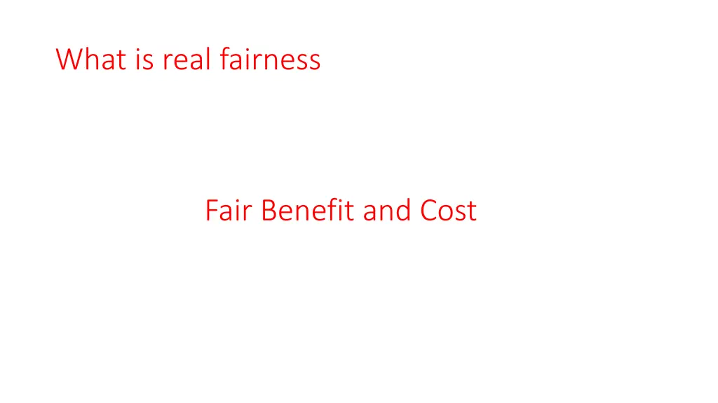 what is real fairness