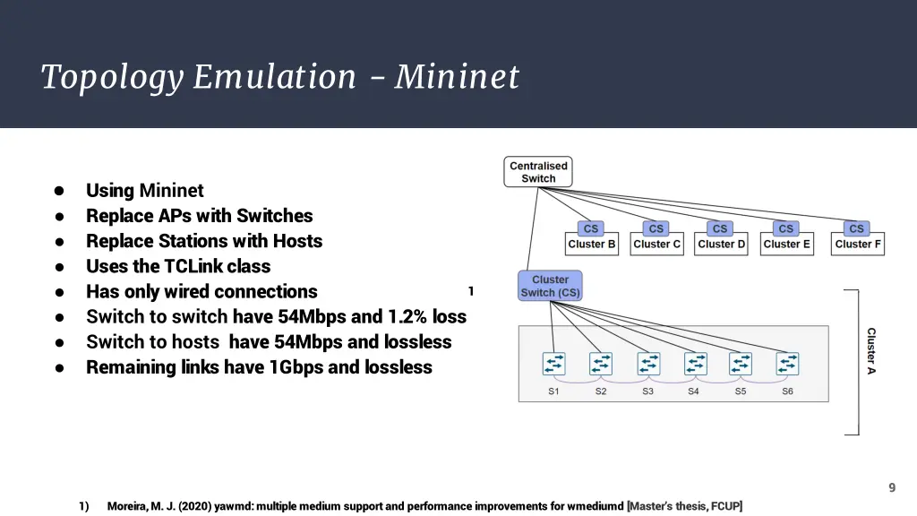 topology emulation mininet