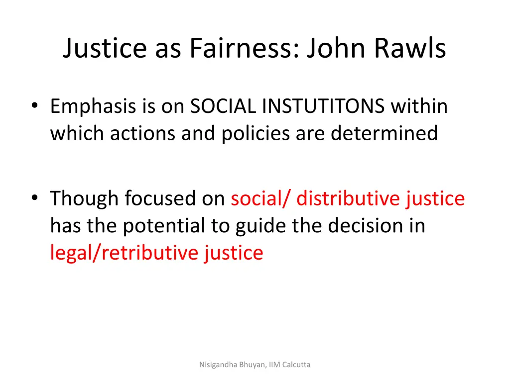 justice as fairness john rawls