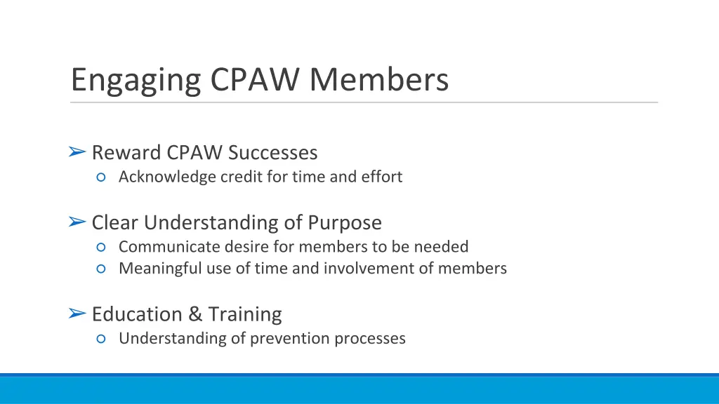 engaging cpaw members 2