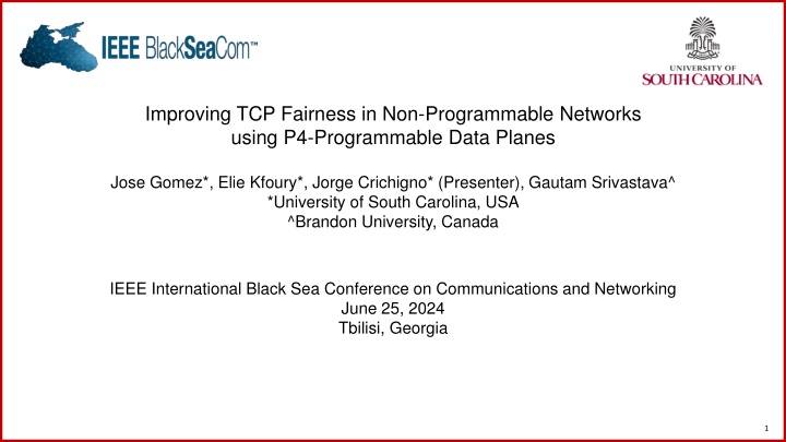 improving tcp fairness in non programmable