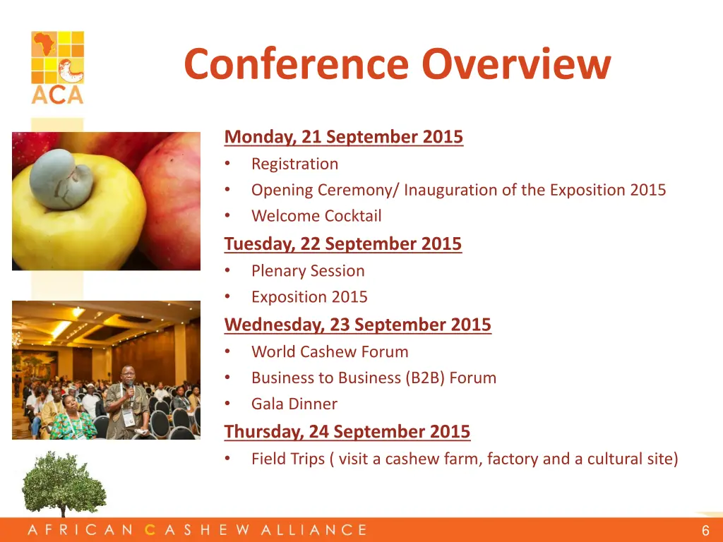 conference overview