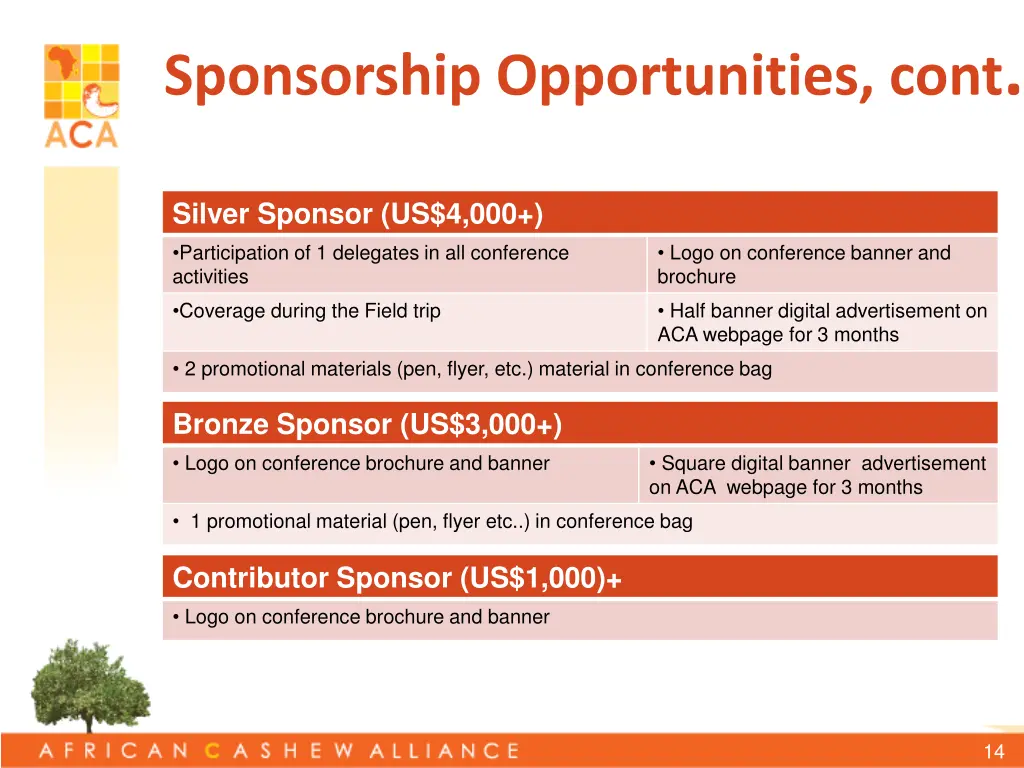 sponsorship opportunities cont 1