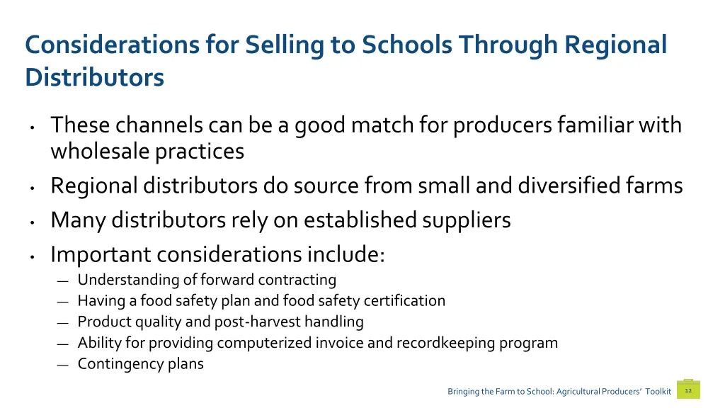 considerations for selling to schools through