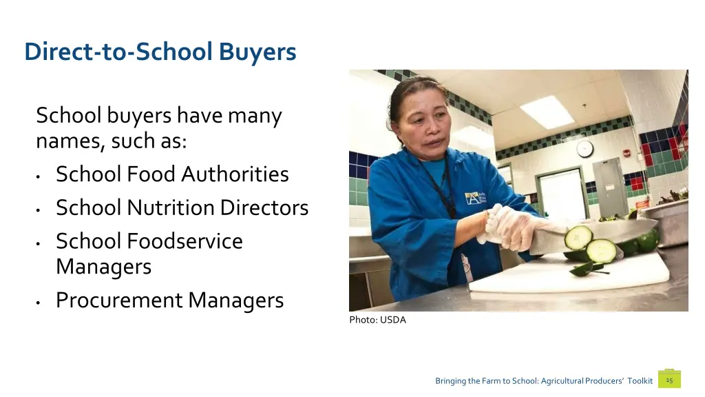 direct to school buyers