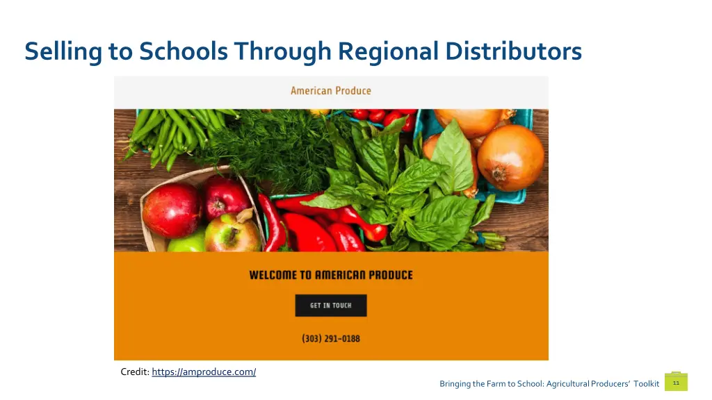 selling to schools through regional distributors