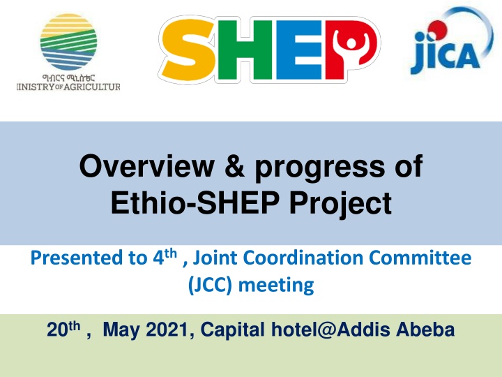 overview progress of ethio shep project