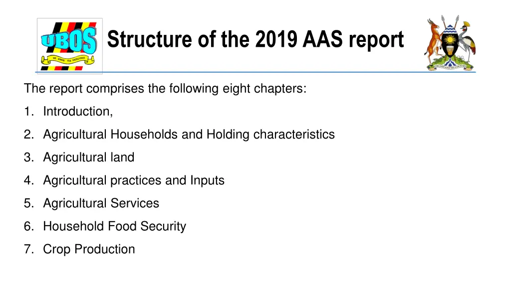 structure of the 2019 aas report